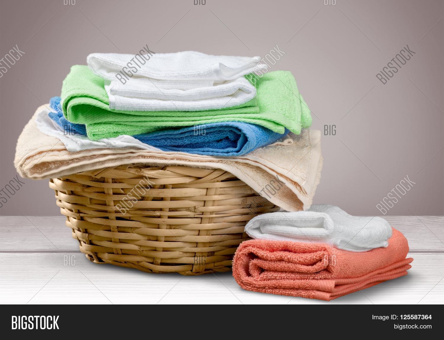 Laundry Towels Image & Photo (Free Trial) Bigstock