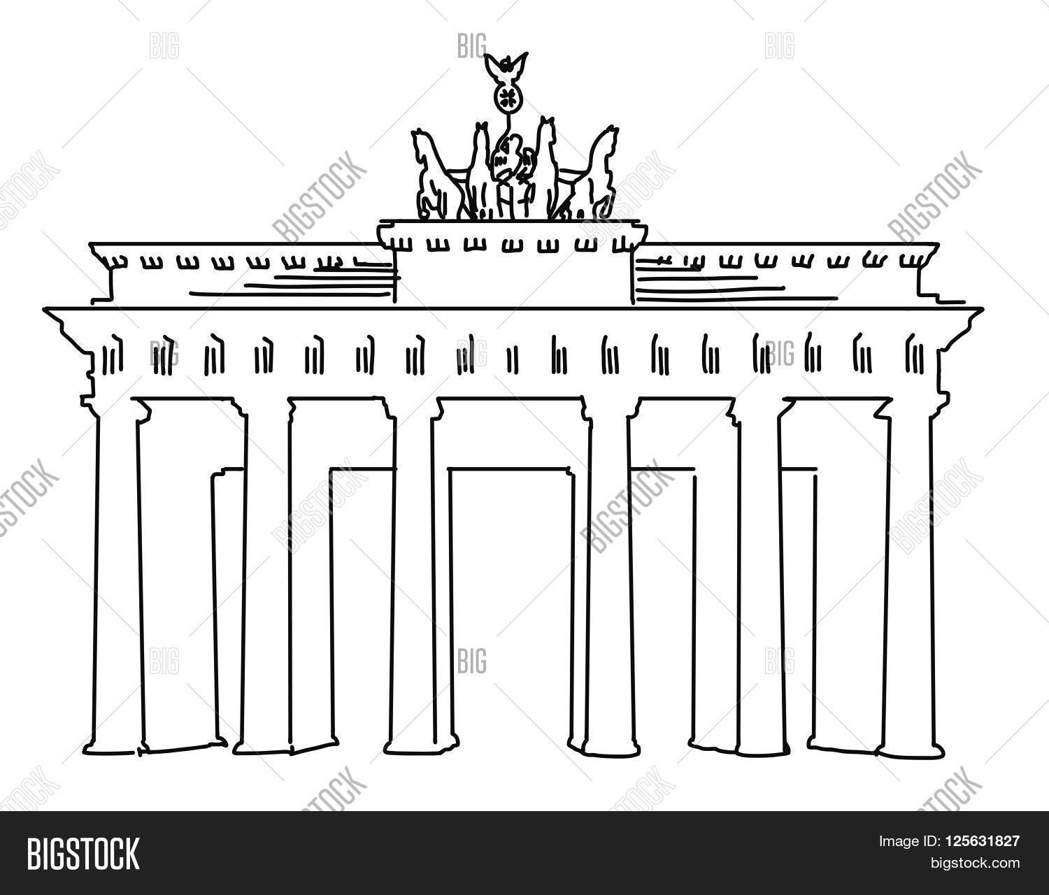 Brandenburger Gate Vector Photo Free Trial Bigstock Brandenburger Gate Vector Photo Free Trial Bigstock