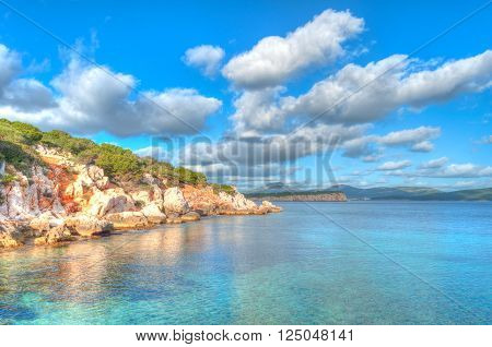 Seascape From Dragunara Bay Sardinia