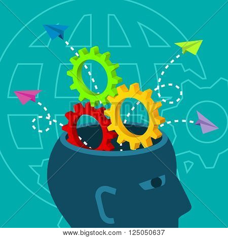 Brainstorm Critical Thinking Problem Solving Decision Concept