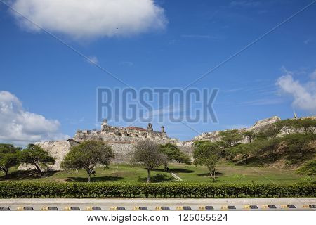 San Felipe Castle in Cartagena de Indias 