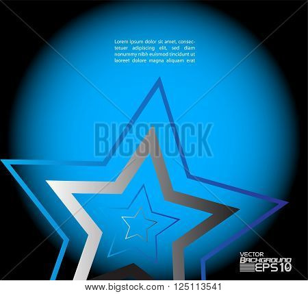 Blue Grey background gray curve line on space shadow overlap and dimension modern texture pattern for text and message website design