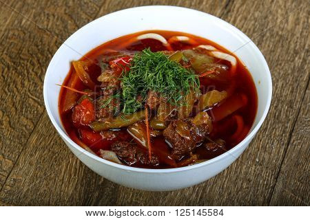 Uzbek Noodle Soup