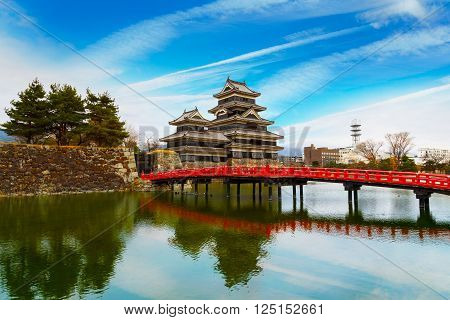 Matsumoto Castle in Matsumoto City, Nagano, Japan