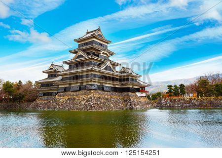Matsumoto Castle in Matsumoto City, Nagano, Japan