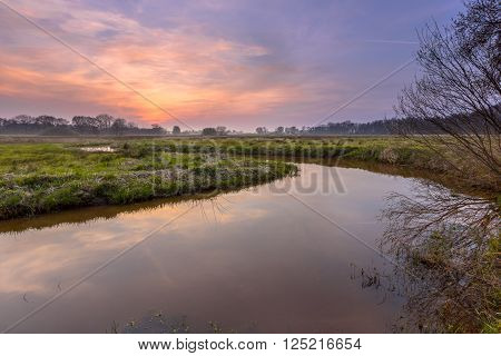 Regge River Sunset
