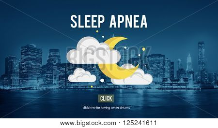 Sleep Apnea Snorer Insomnia Breathing Concept