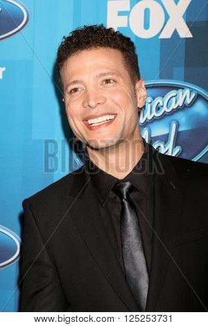 LOS ANGELES - APR 7:  Justin Guarini at the American Idol FINALE Arrivals at the Dolby Theater on April 7, 2016 in Los Angeles, CA