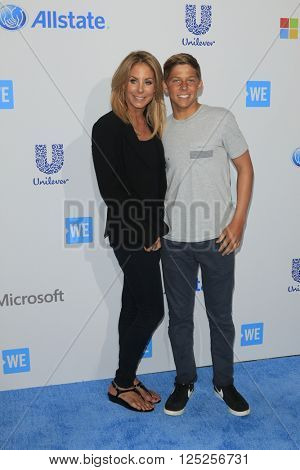 LOS ANGELES - APR 7:  Stephanie Argyros at the WE Day California 2016 at the The Forum on April 7, 2016 in Inglewood, CA