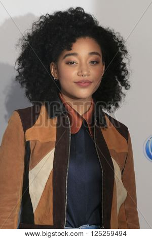 LOS ANGELES - APR 7:  Amandla Stenberg at the WE Day California 2016 at the The Forum on April 7, 2016 in Inglewood, CA