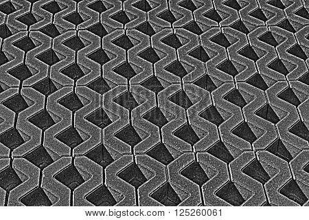 monochrome texture black triangles in a row