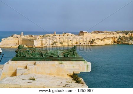 Malta Fort Valetta içinde