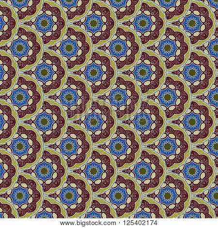 Mandala vector ornament  set. Graphic template for your design.