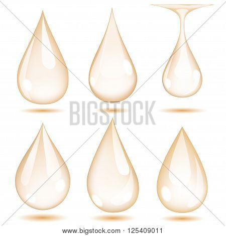 Opaque Beige Drops