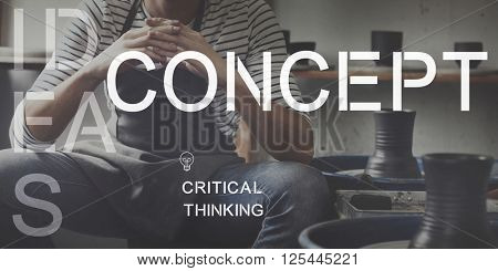 Ideas Business Start Creativity Working Concept