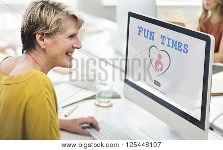 Fun Times Activity Enjoyment Funny Happy Joyful Concept