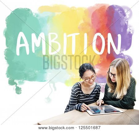 Ambition AIm Aspire Goals Motivation Aspirations Concept