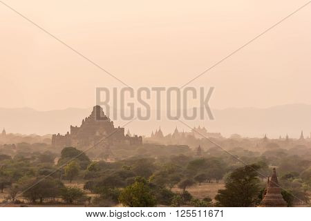 Dhammayangyi temple The biggest Temple in Bagan Myanmar
** Note: Soft Focus at 100%, best at smaller sizes