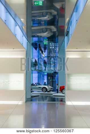 Munich, Germany - March 10, 2016: BMW Museum