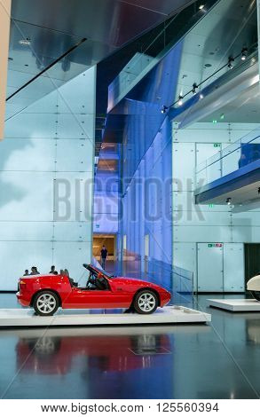 Munich, Germany - March 10, 2016: BMW Museum
