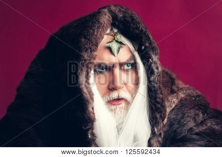 Zeus Man With White Hair
