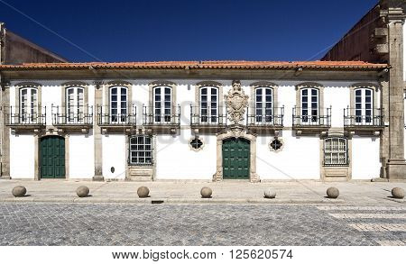 Known as Casa dos Vasconcelos it was constructed in the year 1770 and is today used as an auditorium by the city of Vila do Conde Portugal