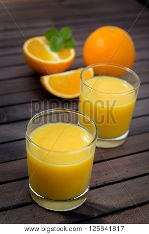 Orange Juice In Glass