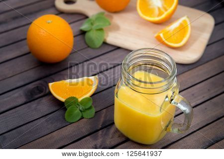 Orange Juice In Glass