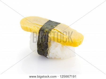 Omago Sushi Nigiri Isolated On White Background