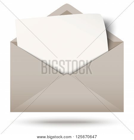 Envelope With Notepad