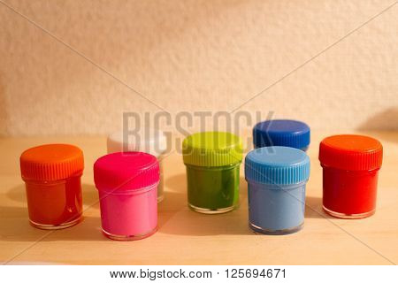 happy color paint color a table .
