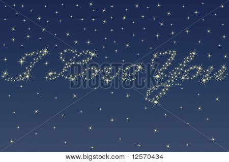 Étoiles et le ciel nocturne