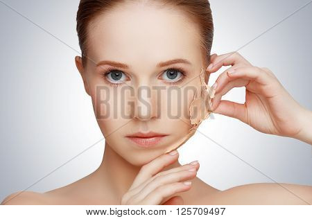 beauty concept rejuvenation renewal skin care and skin problems