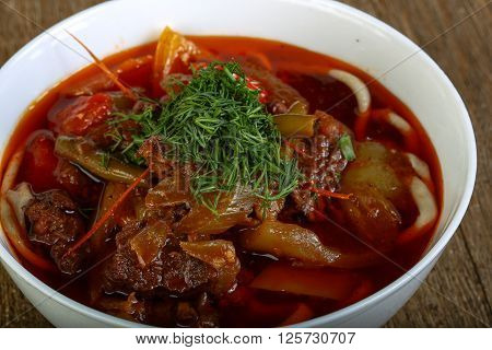 Uzbek Noodle Soup
