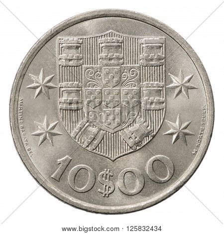 10 Portuguese Escudo