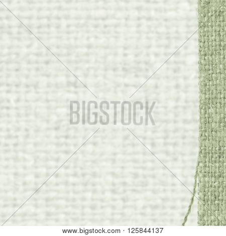 Textile surface, fabric element, tea canvas, threaded material old-fashioned background