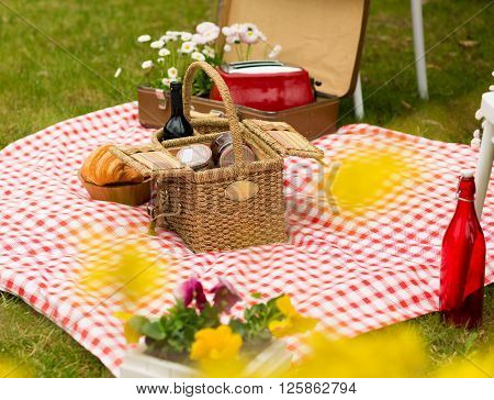 Picnic In The Spring Park