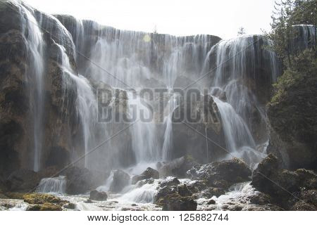 Beautiful Scenery In Jiuzhaigou, Sichuan Province, China