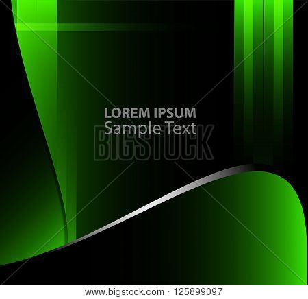 Green background. Green background. Vector design template