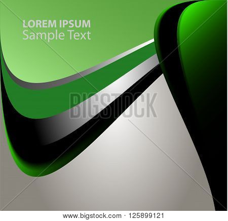 Green background. Vector design. Green abstract background vector