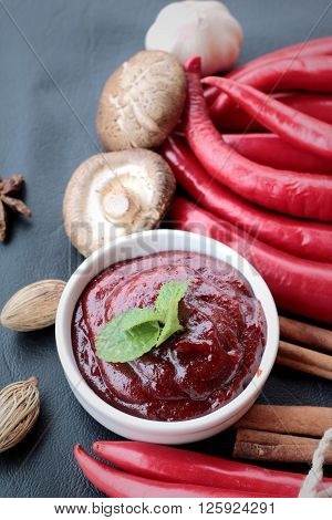 Korean red pepper gochujang delicious for cooking