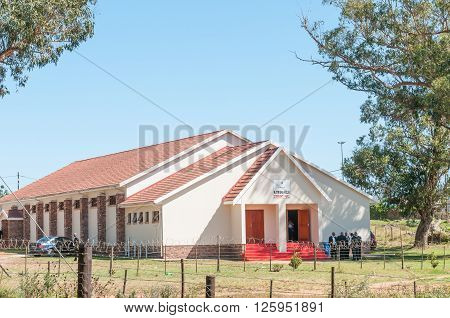 THORNHILL SOUTH AFRICA - FEBRUARY 28 2016: A community hall in Thornhill near Port Elizabeth