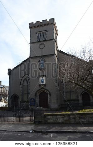 A small church in the town of Kirkcaldy