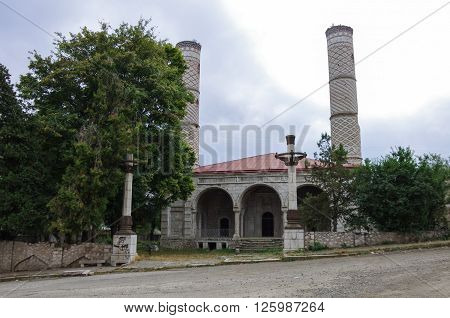 The Ruins Of The Mosque In Shoushi  City, Nagorno-karabakh Republic.