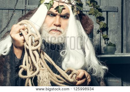 Zeus With Rope