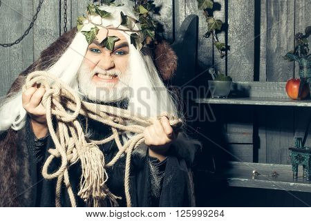 Zeus With Rope