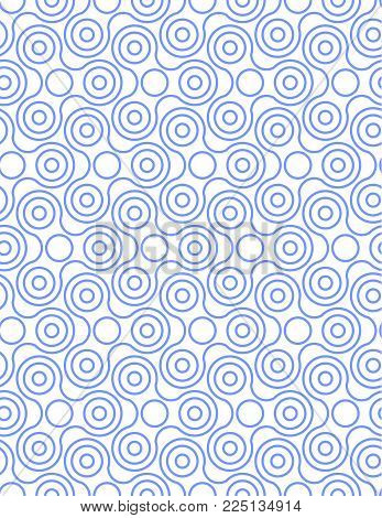 Spinner Fidget Seamless Pattern Background. Vector illustration