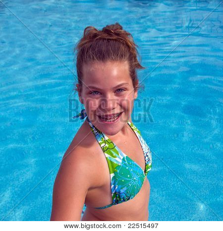 Presso la piscina