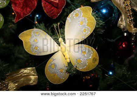 Kerstmis Butterfly