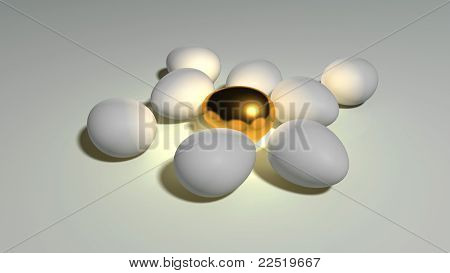 Oro nelle uova